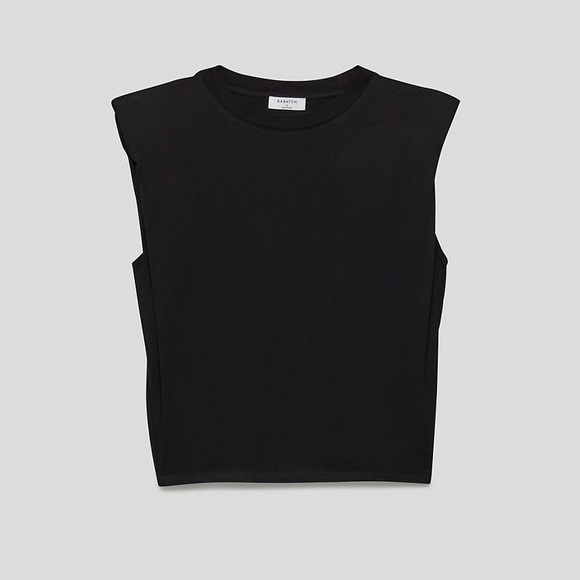 Aritzia Bavarian Shoulder Pad Top - Picture 3 of 4